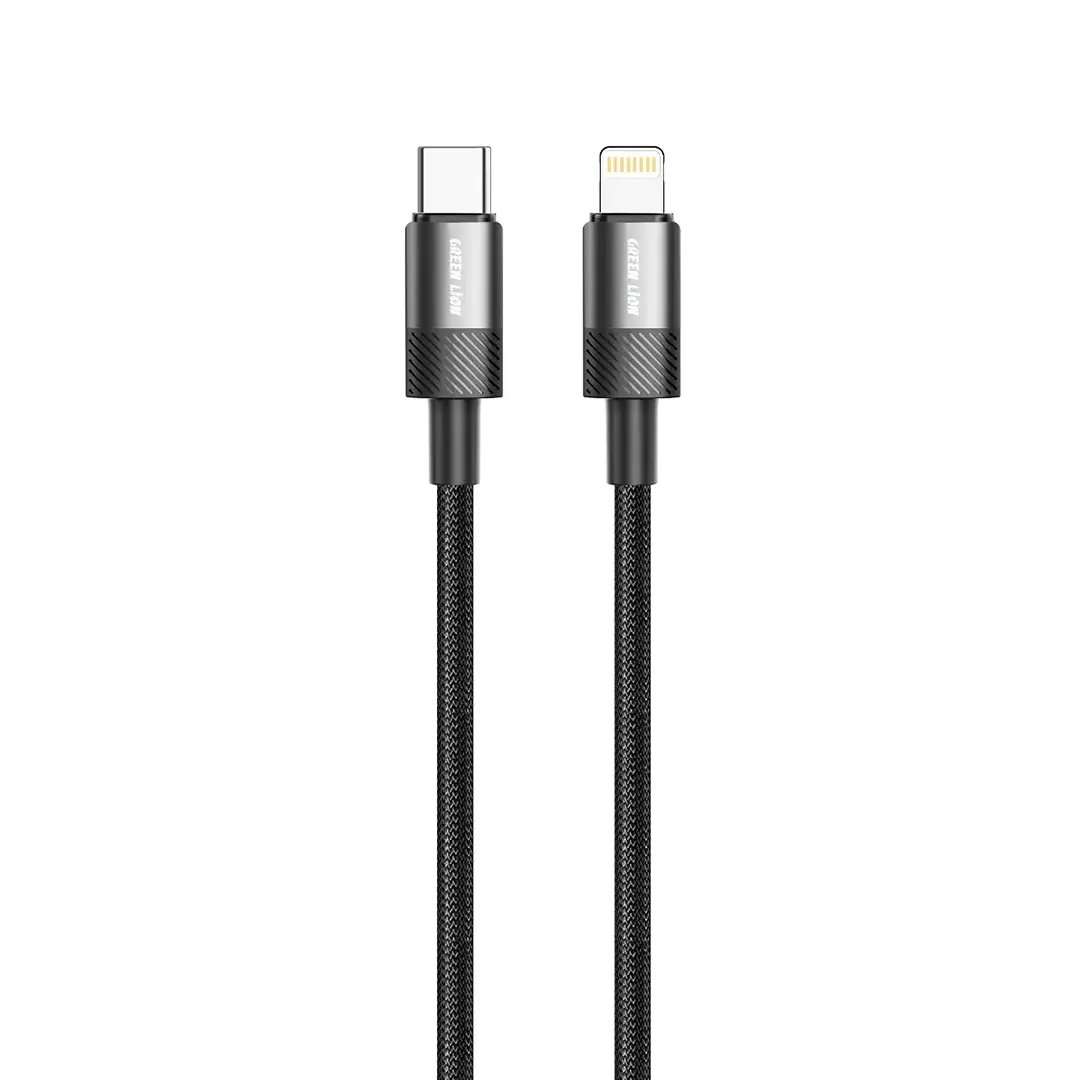 Green Lion Desert Spark Cable USB-C to Lightning 1M 27W - Linkphones Center